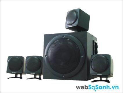 Đánh giá loa vi tính Microlab Subwoofer M900/TMN3 – 4.1( 50W RMS – Subwoofer: 14W RMS)