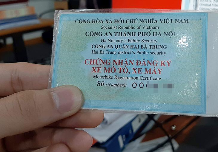 Mức phạt lỗi không có hoặc không mang giấy tờ xe năm 2021