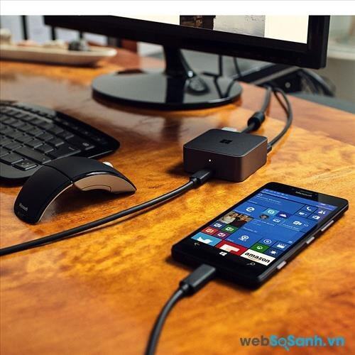 Lumia 950 có cổng USB Type-C