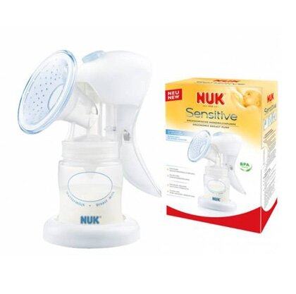 Cách sử dụng máy hút sữa bằng tay NUK Sensitive 749048