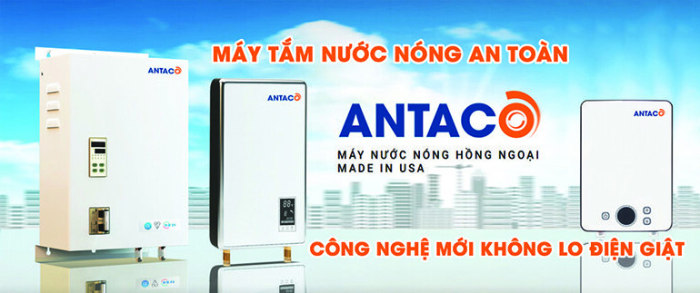 Máy nước nóng Antaco an toàn khi sử dụng