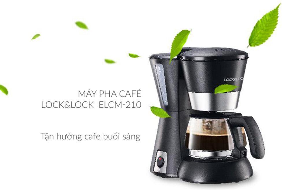 Review máy pha cà phê Lock&Lock có tốt không, giá bán, cách dùng