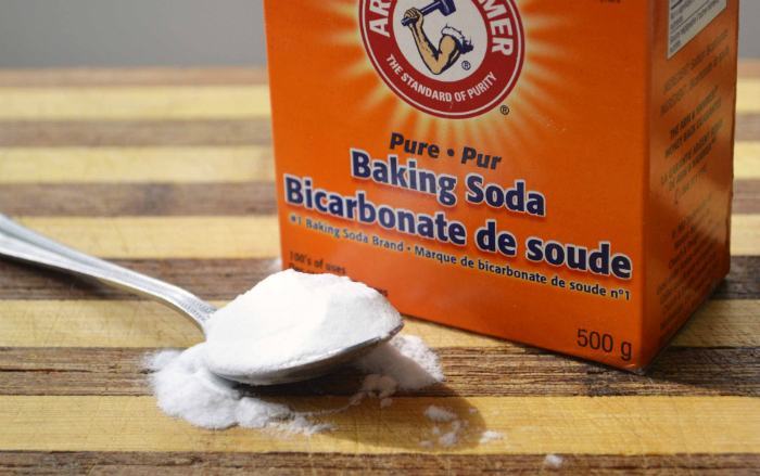 Baking soda giúp khử mùi đệm rất hiệu quả