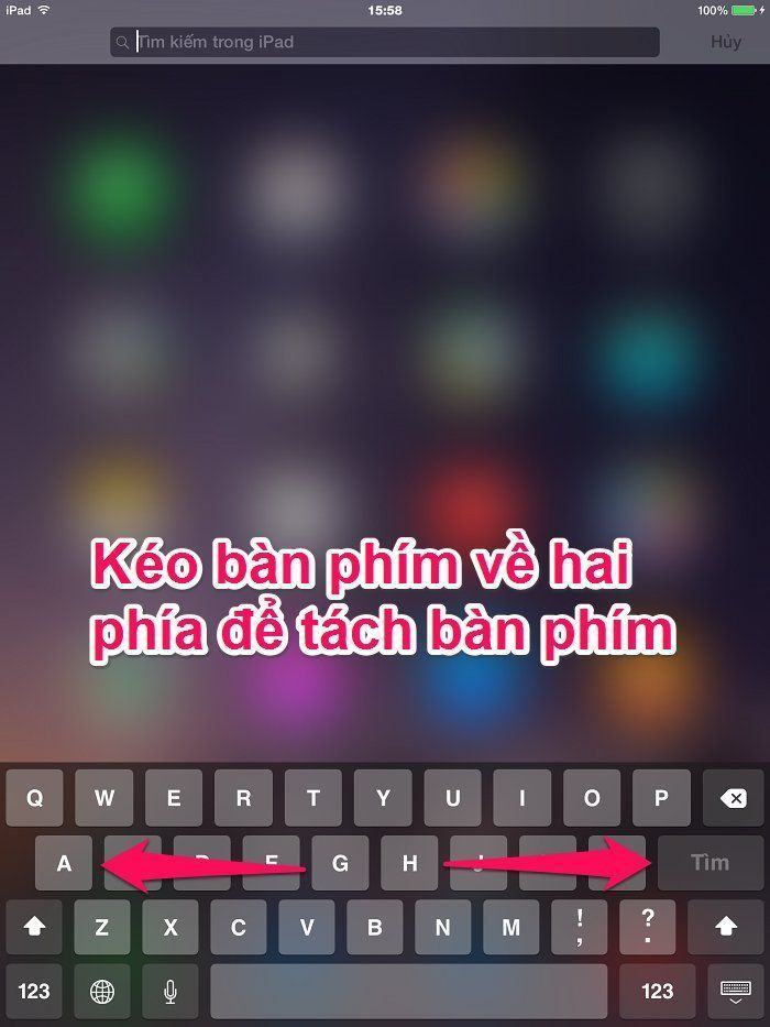 Mẹo hay với bàn phím iPad (phần 1)