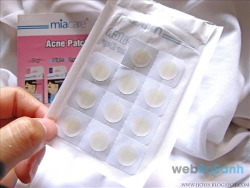 Miếng dán mụn trong suốt Miacare Acne Patch