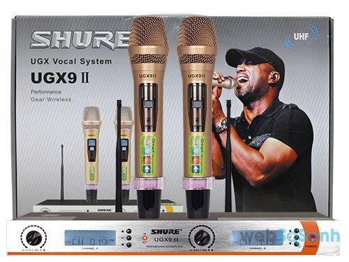 Shure UGX9 II là dòng micro không dây chất lượng cao