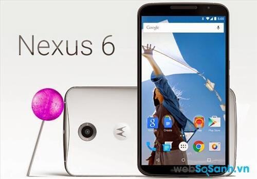 Nexus 6 có cấu hình tốt hơn và hệ điều hành mới hơn Ascend Mate 7