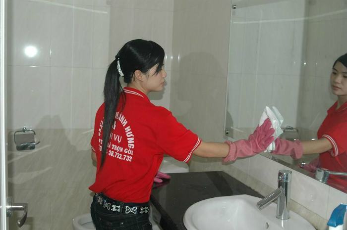 Giữ nhà vệ sinh sạch sẽ để tránh muỗi