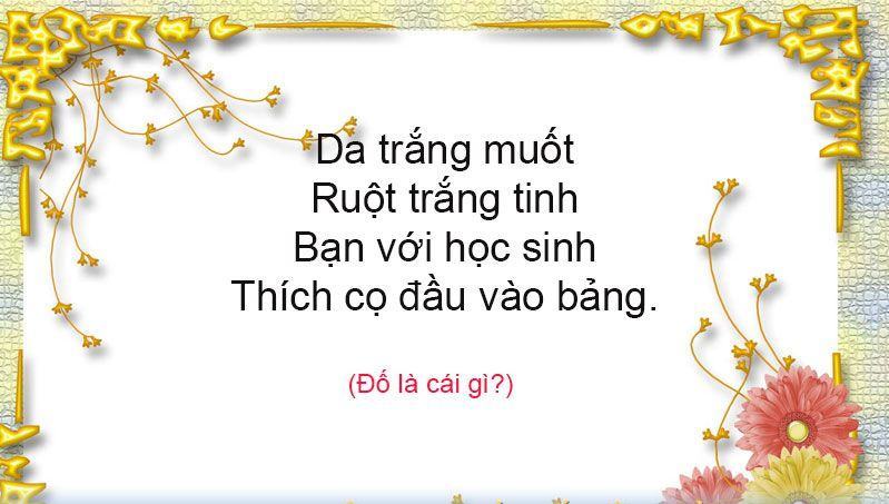 Những câu đố vui ngày 20/11 có đáp án hay và ý nghĩa nhất