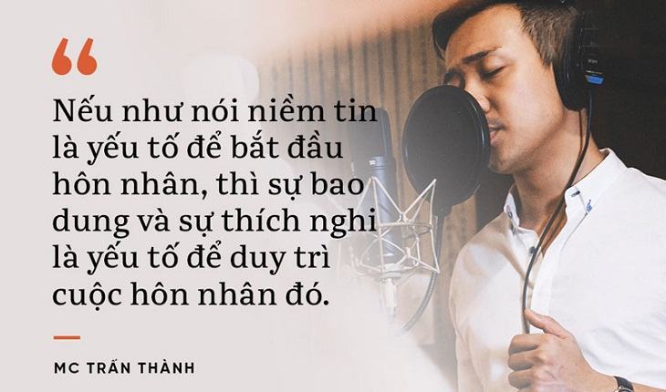 Những câu nói của Trấn Thành về tình yêu để lại cho bạn 