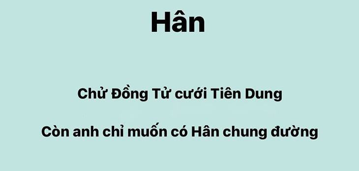 nghe bằng chính tên của bạn