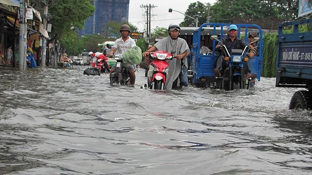 Linh hoạt thay đổi lộ trình nếu bạn gặp đường ngập sâu