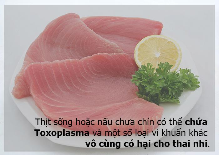 Thịt chưa nấu chín