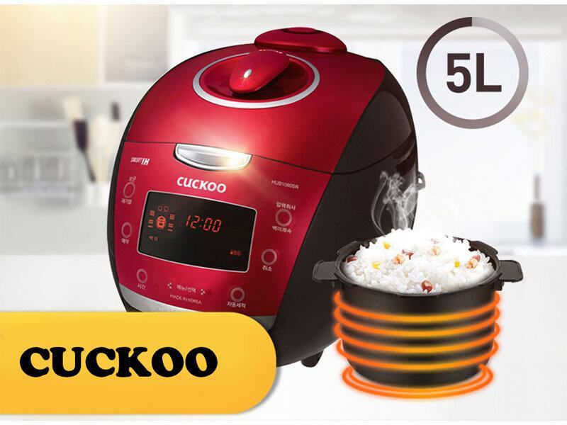 Nồi cơm điện Hàn Quốc loại nào tốt: Cuckoo Daewoo Korihome Happycook