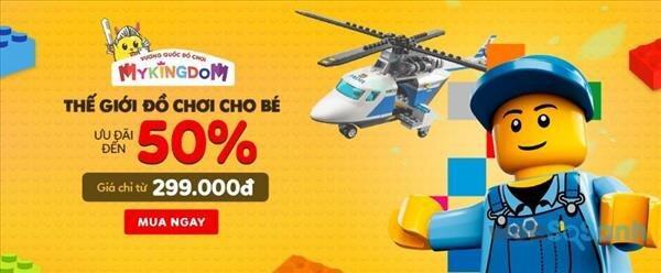 Thế giới đồ chơi cho bé với ưu đãi lên đến 50%