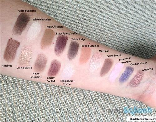 Bộ sưu tập phấn mắt dạng hộp Chocolate Bar Eyeshadow Collection có bảng màu gồm 16 tông màu khá dễ sử dụng