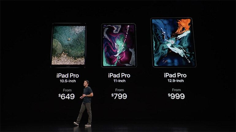 Máy tính bảng iPad Pro 2018 ra mắt: Thiết kế màn hình tràn viền ấn tượng, cấu hình siêu mạnh