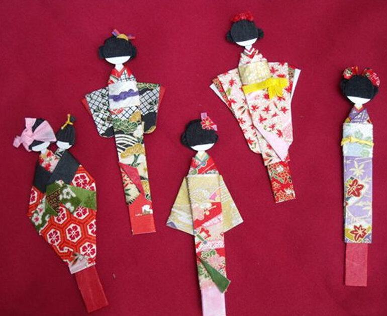 Còn rất nhiều bộ kimono khác mà bạn có thể cùng bé tạo ra!