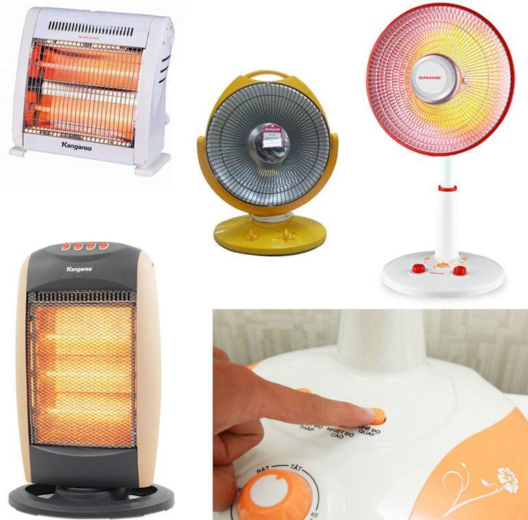 Bạn biết gì về máy sưởi halogen? Sản phẩm nào hot hiện nay