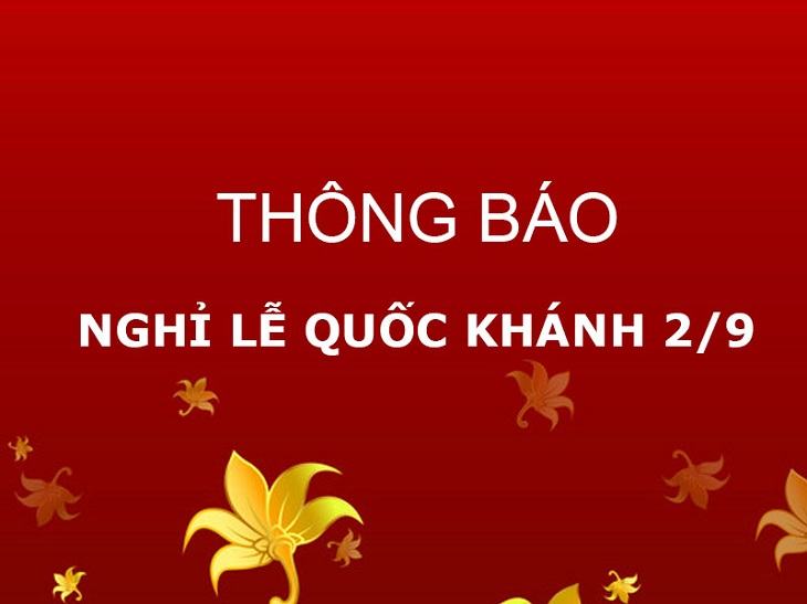 Ghi chú kỳ nghỉ