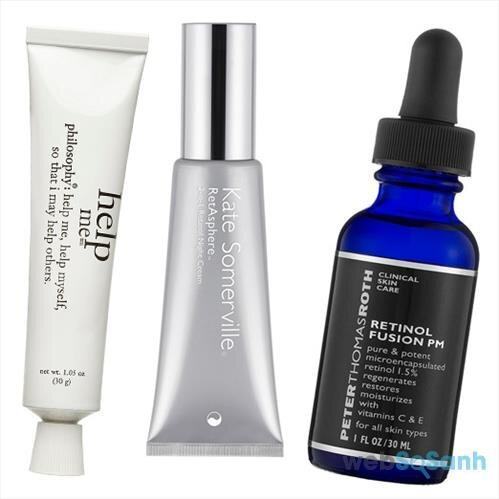 Retinol là một trong những thành phần mỹ phẩm phổ biến nhất 