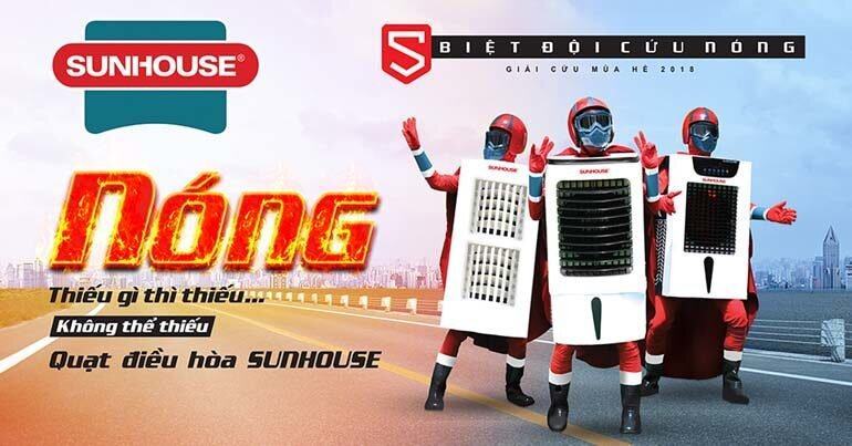 Review quạt điều hòa Sunhouse đang nổi đình đám trong hit “Hè Lộn Xộn”