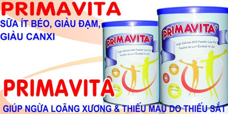 Sữa Primavita Hà Lan