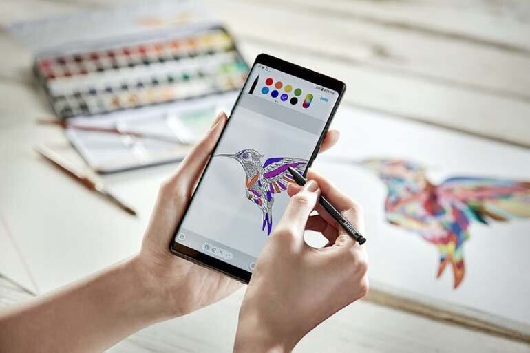 Điểm mặt các tính năng nổi bật của bút S Pen trên Galaxy Note 9