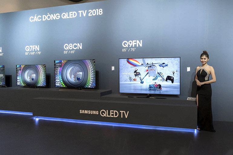 Tổng hợp các dòng tivi Samsung mới nhất trong năm 2018