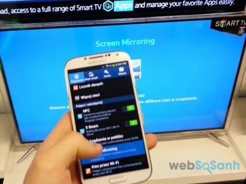 Tìm hiểu công nghệ kết nối Screen Mirroring trên tivi