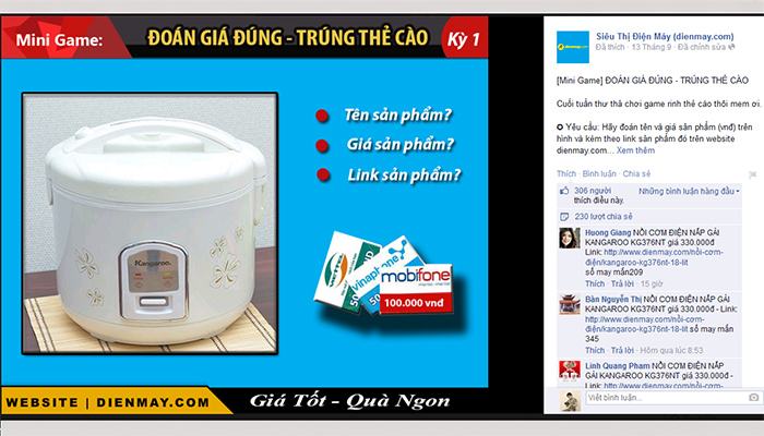 Săn khuyến mãi từ Facebook cũng là một lựa chọn