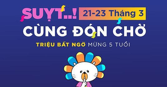 Tổng hợp chương trình khuyến mãi mừng sinh nhật Lazada lần thứ 5 (21- 23/3/2017)