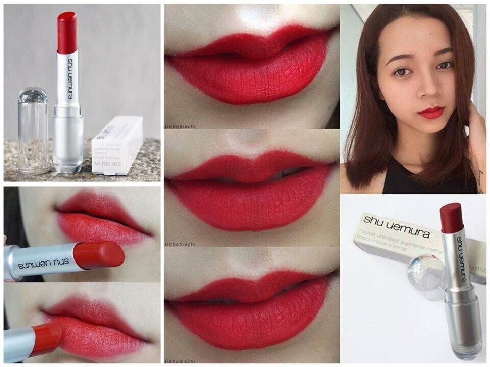     Shu Uemura Rouge Unlimited Supreme Matte Lipstick - RD165 