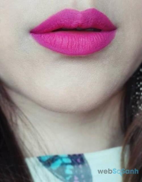 Son môi MAC matte hay retro matte đều có tông hồng xinh xắn