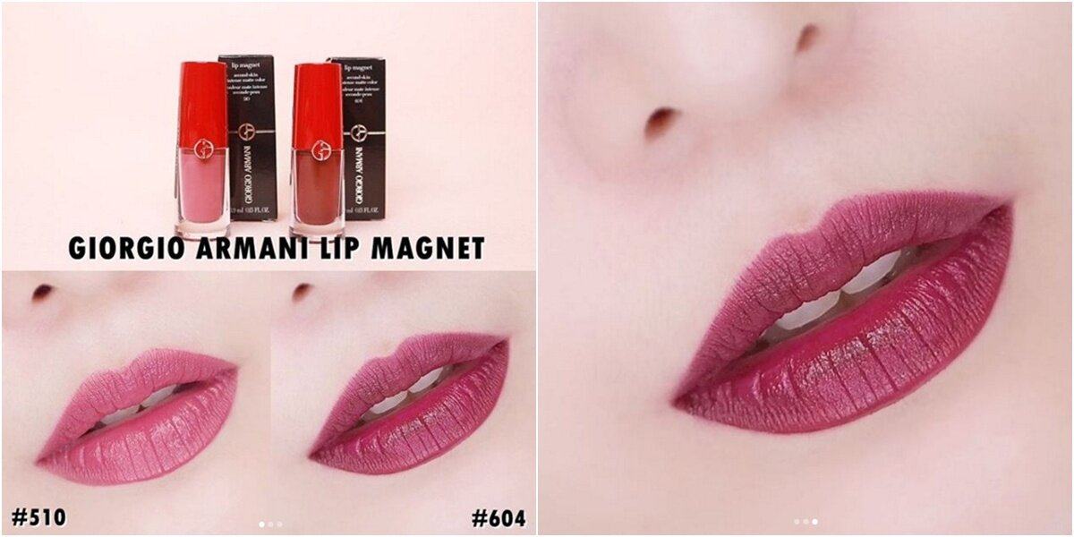 Son kem lì Giorgio Armani Lip Magnet Matte 604