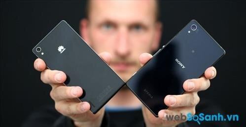 So sánh hai mẫu điện thoại thông minh Xperia Z2 và Ascend P7