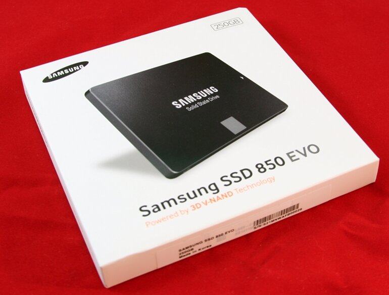 Đánh giá ổ cứng SSD Samsung 850 EVO 250GB