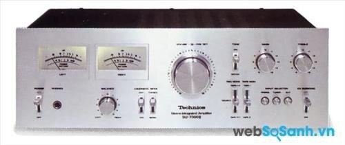 Đánh giá âm ly Technics 7300II – thiết kế tinh tế, đảm bảo chất âm hay
