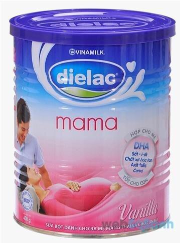 Sữa bột Vinamilk Dielac Mama cho bà bầu