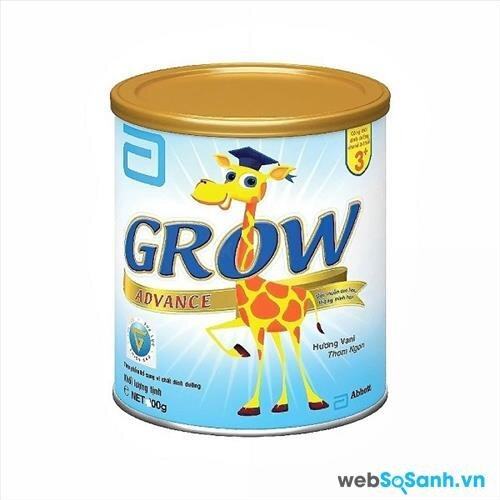 Sữa bột Abbott Grow Advance giúp bé phát triển xương và chiều cao