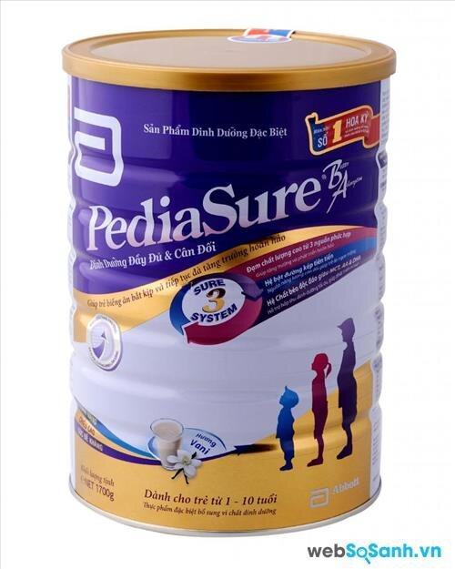 Sữa bột Abbott Pediasure B / A