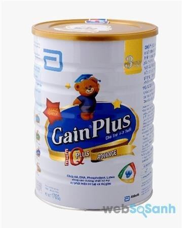 Đánh giá sữa bột Similac Gain Plus IQ 3