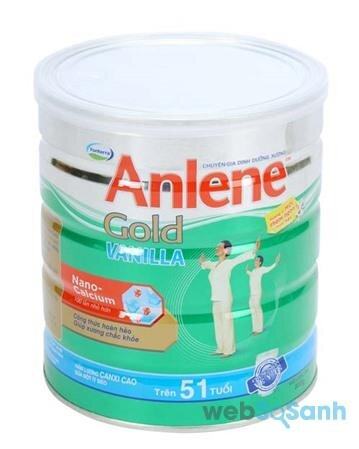 Cách pha sữa bột Anlene cho người lớn