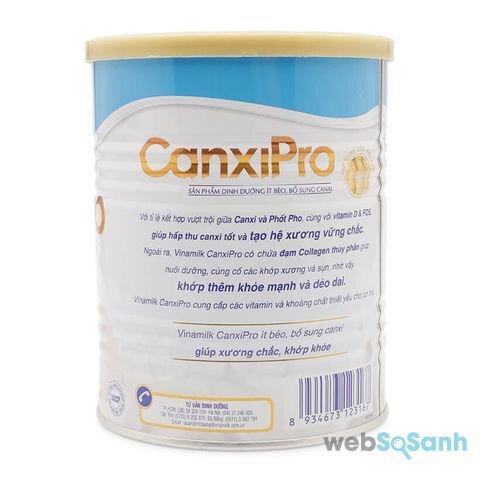 Sữa bột Vinamilk CanxiPro