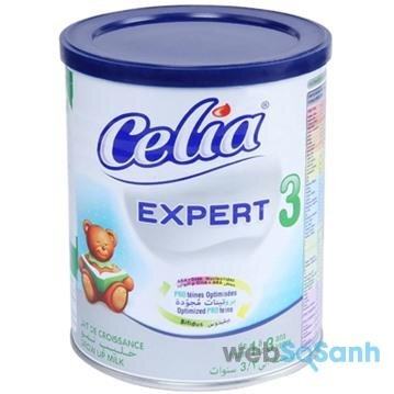 Sữa bột Celia giúp bé tăng cân