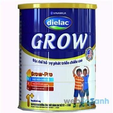 Cách pha sữa bột Vinamilk Dielac Grow