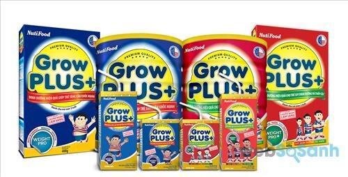 Đánh giá sữa bột Grow Plus của Nutifood