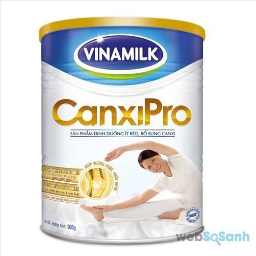 Sữa bột Vinamilk CanxiPro có tốt cho người lớn tuổi?