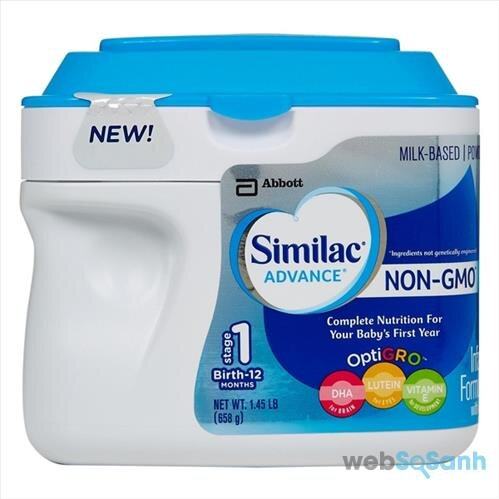 Sữa bột Similac Advance Non GMO rất an toàn cho bé