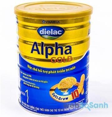 So sánh công thức Dielac Alpha và Dielac Alpha Gold